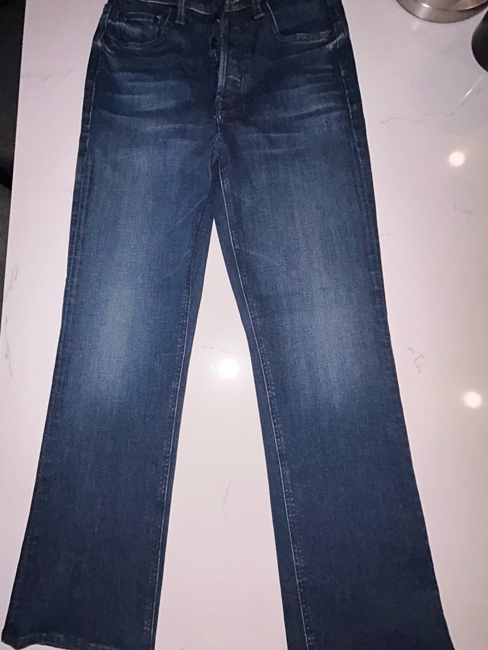 Mother jeans Classic Women's Dark Blue Straight-Leg Jeans nwot